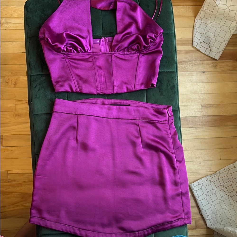 Dynamite Siena Satin Set
